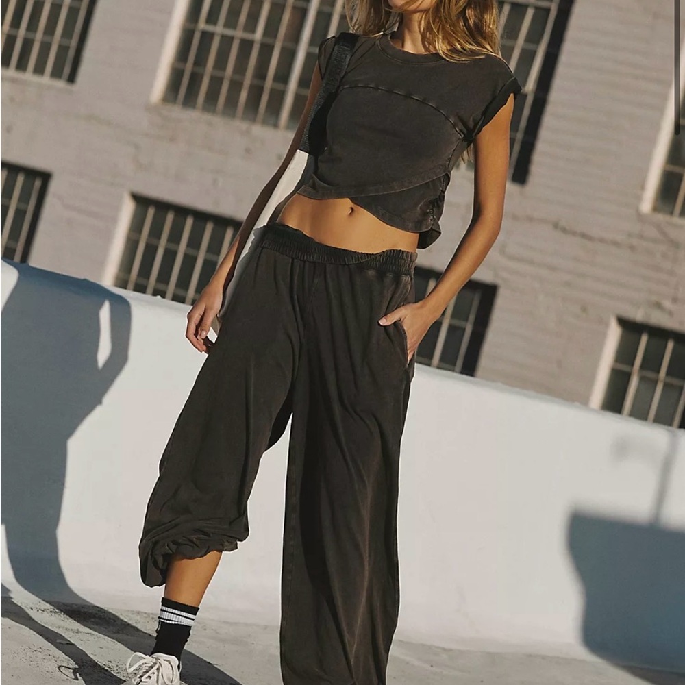 Free People Hot Shot crossover set womens back size Medium